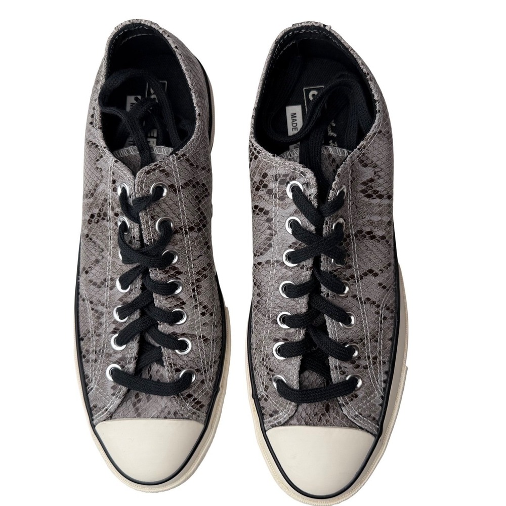 Converse Chuck 70 Archive reptile Snakeskin leather 170104C Black White M9 W11